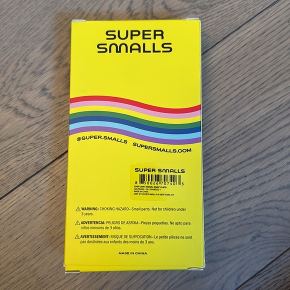 Super Smalls Chit Chat pearl snap clips - Picture 2 of 2